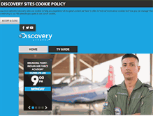 Tablet Screenshot of discoverychannel.co.in